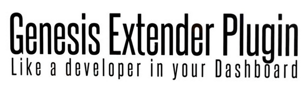 Genesis Extender WordPress Plugin 1.5.1