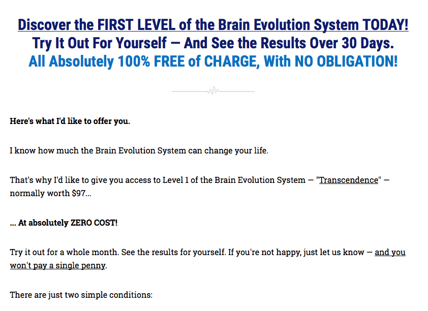 Brain Evolution System17